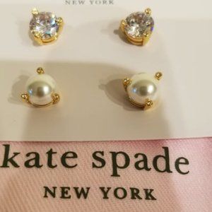 Kate Spade "Rise and Shine" 2-stud set